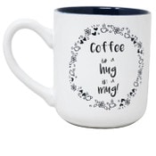 Wholesale - 18oz COFFEE IS A HUG IN A MUG, UPC: 192598253316